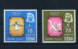 -EMIRATSZ ARABES UNIS .  DUBAI . PAIRE DE TIMBRES - Dubai