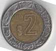 MEXIQUE 2 PESOS 2005 - Mexique