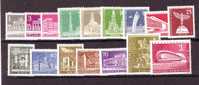 ALLEMAGNE BERLIN  2EME SERIE DES MONUMENTS - Unused Stamps