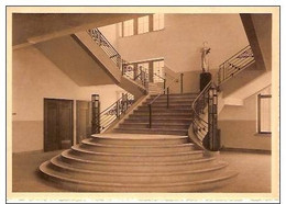 ETTERBEEK-COLLEGE SAINT MICHEL-escalier Art Déco Vers La Salle Des Fêtes-Muse Euterpe Jouant De La Lyre - Etterbeek