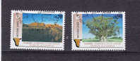 NATIONS  UNIES  GENEVE TIMBRES  N° 205 à 206  OBLITERES    CATALOGUE  ZUMSTEIN - Usati