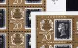 Rarität 150 Jahre Briefmarken SU Kleinbogen 6067 I Plus II ** 30€ Black Penny Von GB - Colecciones