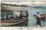 IRELAND - GALWAY - CONNEMARA - Back From The Fair - MOVING COW IN ROW BOAT - 1907 - Galway