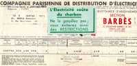 C.P.D.E 1941 - Electricidad & Gas