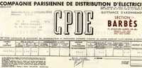 C.P.D.E 1941 - Electricidad & Gas