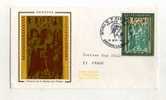 - ANDORRE FDC . RETABLE DE ST. JEAN . CACHET 1er JOUR 18/9/71 ANDORRE - FDC