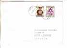 GOOD POLAND Postal Cover To ESTONIA 1998 - Good Stamped: Zodiac - Cartas & Documentos