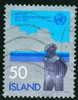 Iceland 1973 50k WMO Emblem #460 - Gebraucht