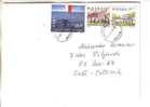 GOOD POLAND Postal Cover To ESTONIA 2002 - Good Stamped: Architecture ; Sea View - Cartas & Documentos