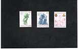 VATICANO - UNIF.797.799 - 1986  SANTI CAMILLO DE LELLIS E GIOVANNI DI DIO PROTETTORI DEGLI OSPEDALI    - NUOVI (MINT)** - Unused Stamps