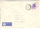 GOOD POLAND Postal Cover To ESTONIA 1993 - Good Stamped: Flowers - Brieven En Documenten