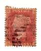 1858-64 Nº 26 Rojo 1p Plancha 85 KBBK Dorso Manchas Tiempo-oxido. - Used Stamps