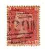 1858-64 Nº 26 Rojo 1p Plancha 98 AFFA Con Manchas De Oxido Dorso - Used Stamps