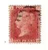 1858-64 Nº 26 Rojo 1p Plancha 100 AFFA - Gebruikt