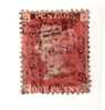 1858-64 Nº 26 Rojo 1p Plancha 110     GPPG - Usati