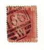 1858-64 Nº 26 Rojo 1p. Plancha 121 Dientes  Y Esquina Dcha - Used Stamps
