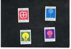 VATICANO - UNIF.870.873 -1989  44^ CONGRESSO EUCARISTICO INTERNAZIONALE - NUOVI  (MINT)** - Unused Stamps