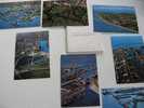Port De Cuxhaven  -  Photos Du Port En Couleur Lot De 7 - 210 X 145 Mm - Cuxhaven