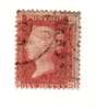 1858-64 Nº 26 Rojo 1p. Plancha 195 DGGD. - Used Stamps