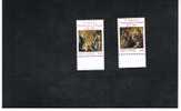 VATICANO - UNIF.916.917 - 1991 600^ CANONIZZAZIONE DI SANTA BRIGIDA -            NUOVI  (MINT)** - Unused Stamps