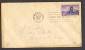 United States FDC Cover 1947 The Utah Centennial Mormons Arriving At The Great Saltsee - 1941-1950