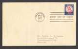 United States FDC Cover 1954 Statue Of Liberty - 1951-1960
