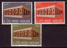 Z0766 - VATICANO SASSONE N°470/72 - VATICAN Yv N°488/90 ** - Unused Stamps