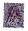 1887-1900 Nº 95  Violeta Y Azul 2,5 P. Obliteracion 36.. - Usati