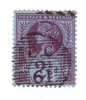 1887-1900 Nº 95  Violeta Y Azul 2,5 P. Singular Obliteracion A Partir De 1.862 - Used Stamps