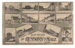 Ressons-sur-Matz (60) : 12 Vues Dont Usine Environ 1920 (animée). - Ressons Sur Matz