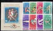 HUNGARY  1968 MICHEL NO: 2434aA-2441a BL.65A   MNH - Ungebraucht