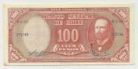 Cile 10 Centimos Su 100 Pesos 1960-61  UNC - P. 127 - Cile