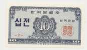 Corea Del Sud10 Jeon 1962 UNC - P.28 - Korea, South