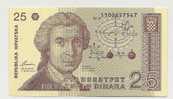 Croazia 25 Dinari 1991  UNC - P. 19 - Croatia