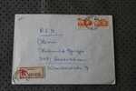 DE ZABRZE POLSKA POLOGNE  LETTRE LETTER RECOMMANDé  MARCOPHILIA  PAR AVION BY AIR MAIL  LUFTPOST 1972 CHATEAUX - Briefe U. Dokumente