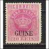 GUINÉ AFINSA 20 - NOVO COM CHARNEIRA 13 1/2 - MH - Guinea Portoghese