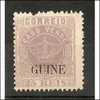 GUINÉ AFINSA 21 - NOVO COM CHARNEIRA 12 1/2 - MH - Portuguese Guinea