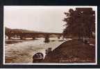 Real Photo Postcard Bridge & River Tay From North Inch Perth Scotland - Ref 520 - Perthshire