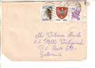 GOOD POLAND Postal Cover To ESTONIA 1994 - Good Stamped: Coat Of Arms ; Flowers - Storia Postale