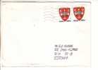 GOOD POLAND Postal Cover To ESTONIA 1993 - Good Stamped: Coat Of Arms - Storia Postale
