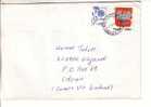 GOOD POLAND Postal Cover To ESTONIA 1994 - Good Stamped: Coat Of Arms ; Flowers - Storia Postale