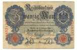 Germania 20  Marchi 1914  - P. 46b - 20 Mark