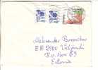 GOOD POLAND Postal Cover To ESTONIA 1995 - Good Stamped: Flowers ; Bird - Storia Postale