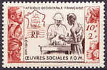 África Occidental 1950 Yv. 45 In Profit Of Social Works MNH - Other & Unclassified