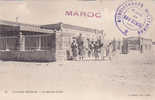 ALGERIE.COLOMB- BECHAR .LE BUREAU ARABE  CACHET MILITAIRE VOIR SCAN.... Un Peu Decollee Aux Coins - Bechar (Colomb Béchar)