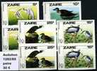 ZAIRE 1985     NON DENTELE   Canards  Audobon  1282/85 - Patos