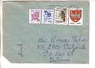 GOOD POLAND Postal Cover To ESTONIA 1995 - Good Stamped: Coat Of Arms ; Coves ; Flowers - Cartas & Documentos