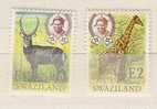 SWAZILAND     Mammifères   Sujets Divers  219 220** - Giraffes