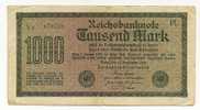 Germania 1000 Marchi 1922 - 1.000 Mark