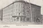 Fargo North Dakota, Waldorf Hotel Street Scene, Architecture On C1910s Vintage Postcard - Otros & Sin Clasificación